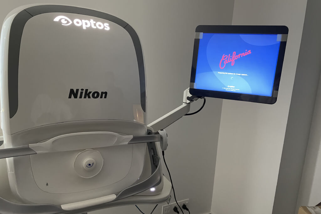 OPTOS Ultra wide field (UWF) Retinal Imaging